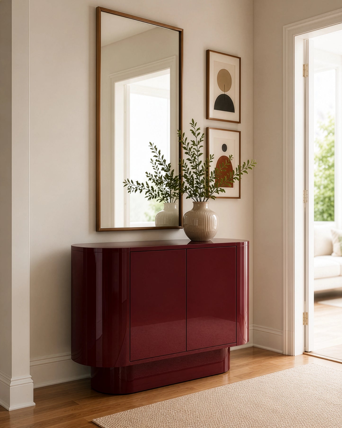 Oval Sideboard