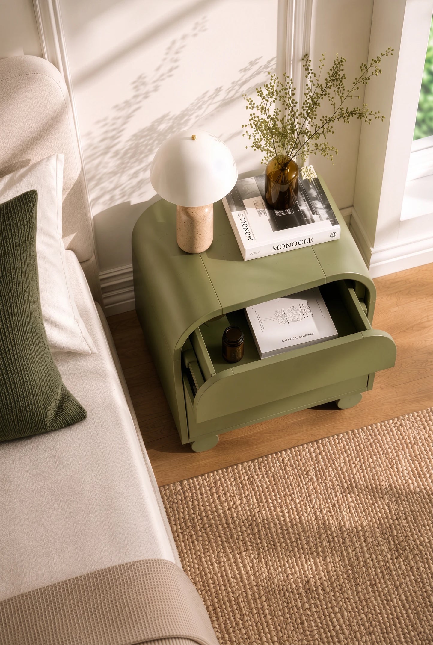 Arch Bedside Table