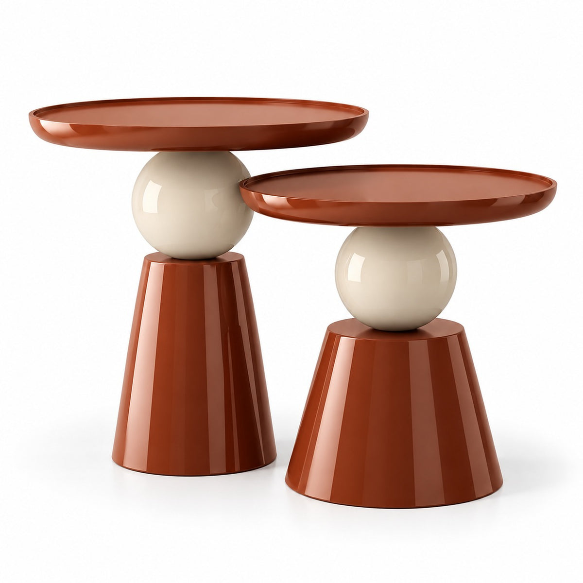 Cove Orb Nesting Side Table Set