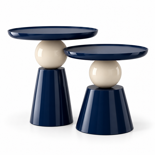 Cove Orb Nesting Side Table Set