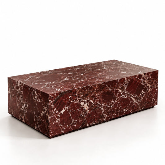 Mara Rectangular Marble Coffee Table