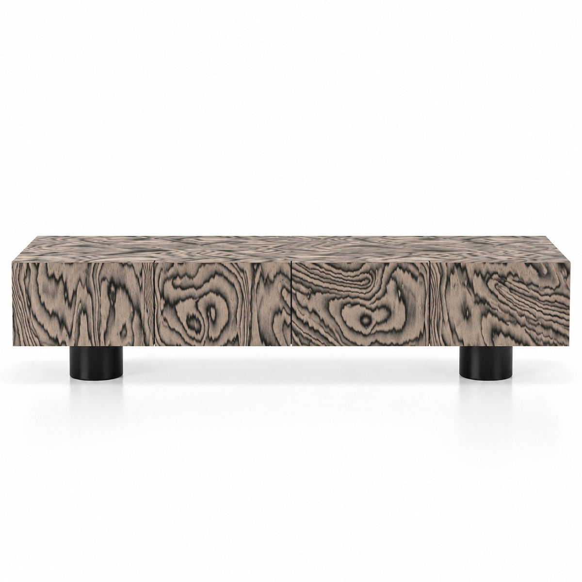 Ripple Woodgrain TV Unit